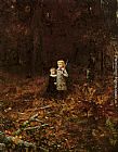 Babies In The Woods by Eastman Johnson